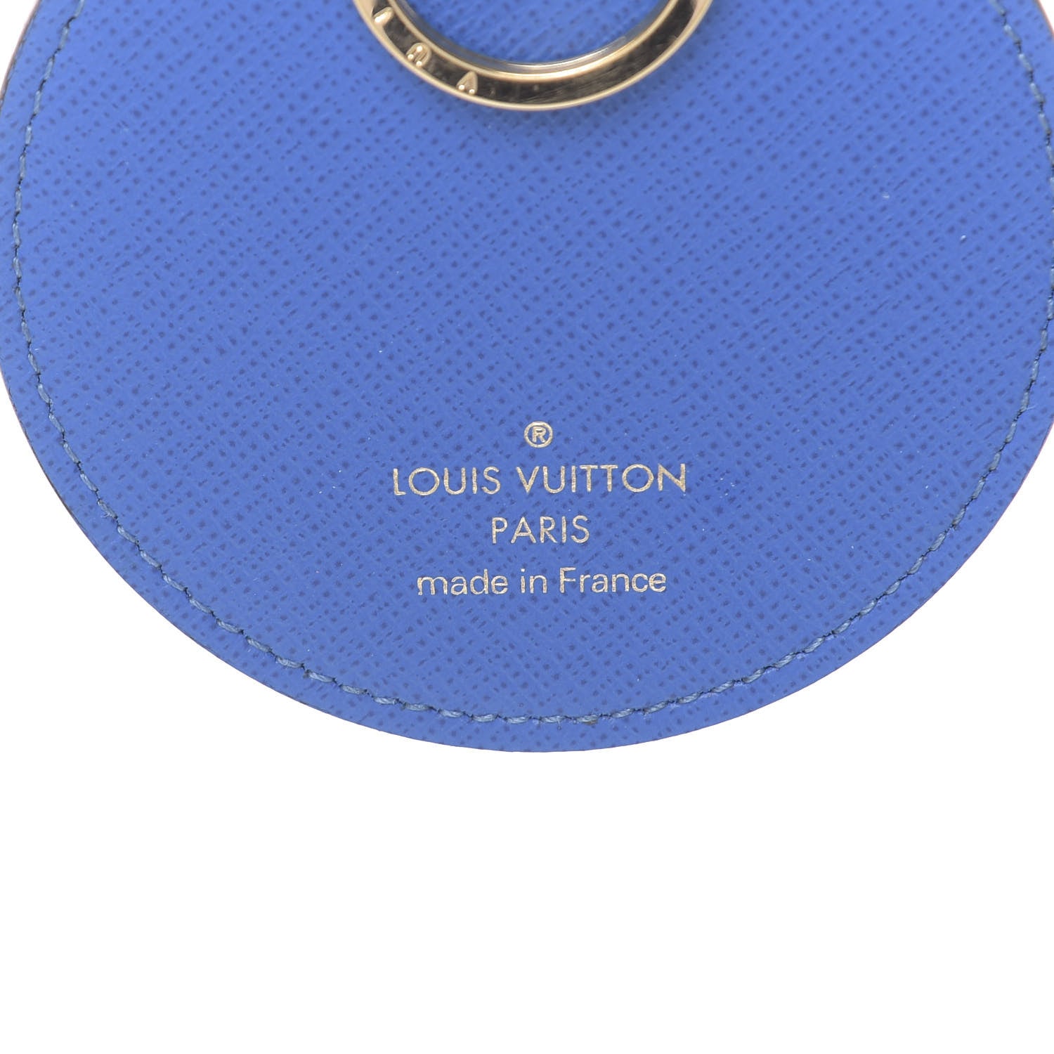 Louis Vuitton Monogram 2019 Christmas Animation Venice Bag Charm Key Ring Blue 3 of 3