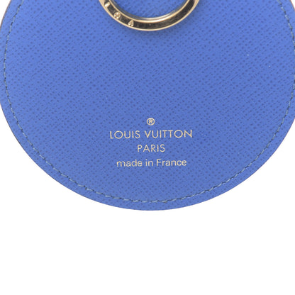 Louis Vuitton Monogram 2019 Christmas Animation Venice Bag Charm Key Ring Blue 3 of 3