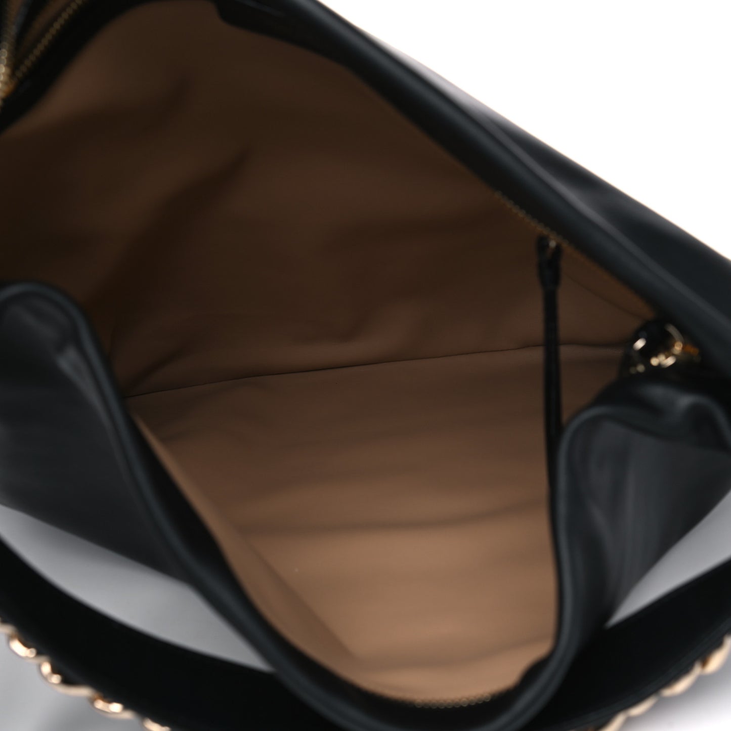 Smooth Calfskin Callie Hobo Bag Black