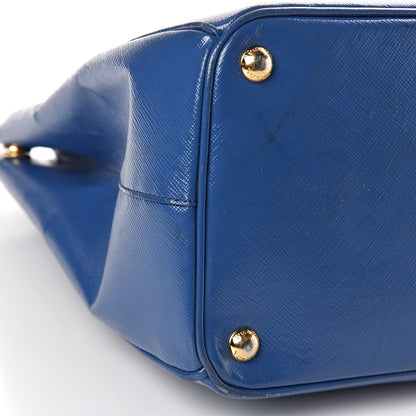 Prada Saffiano Vernice Shopping Tote Azzurro 20 of 26