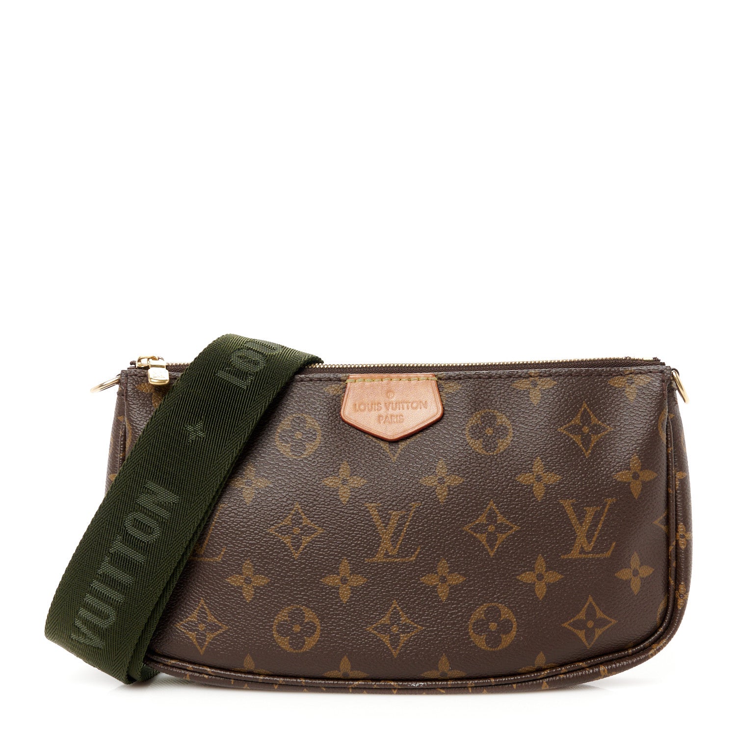 Louis Vuitton Monogram Multi Pochette Accessories Large Pochette Kaki 1 of 10