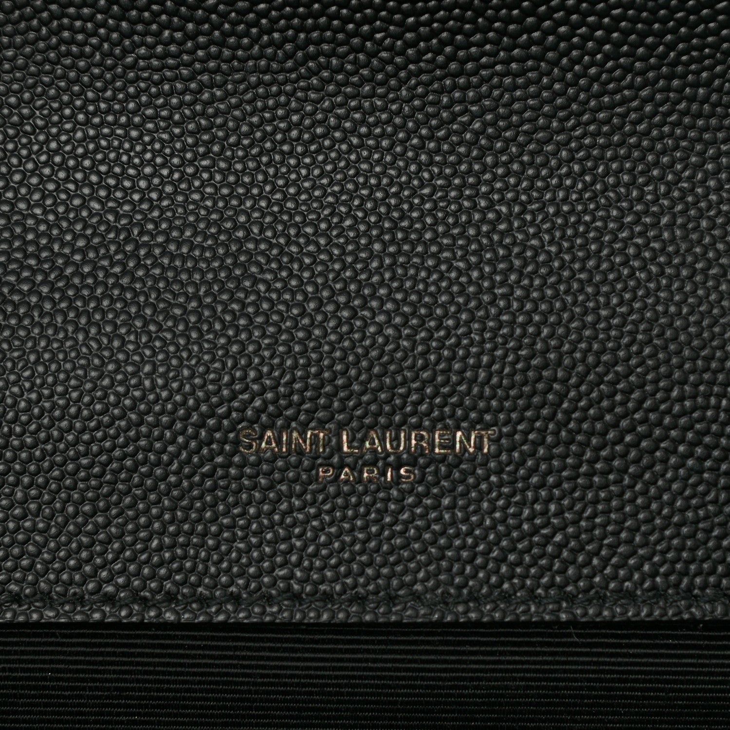 Saint Laurent Grain De Poudre Medium Classic Monogram Kate Satchel Black 6 of 8