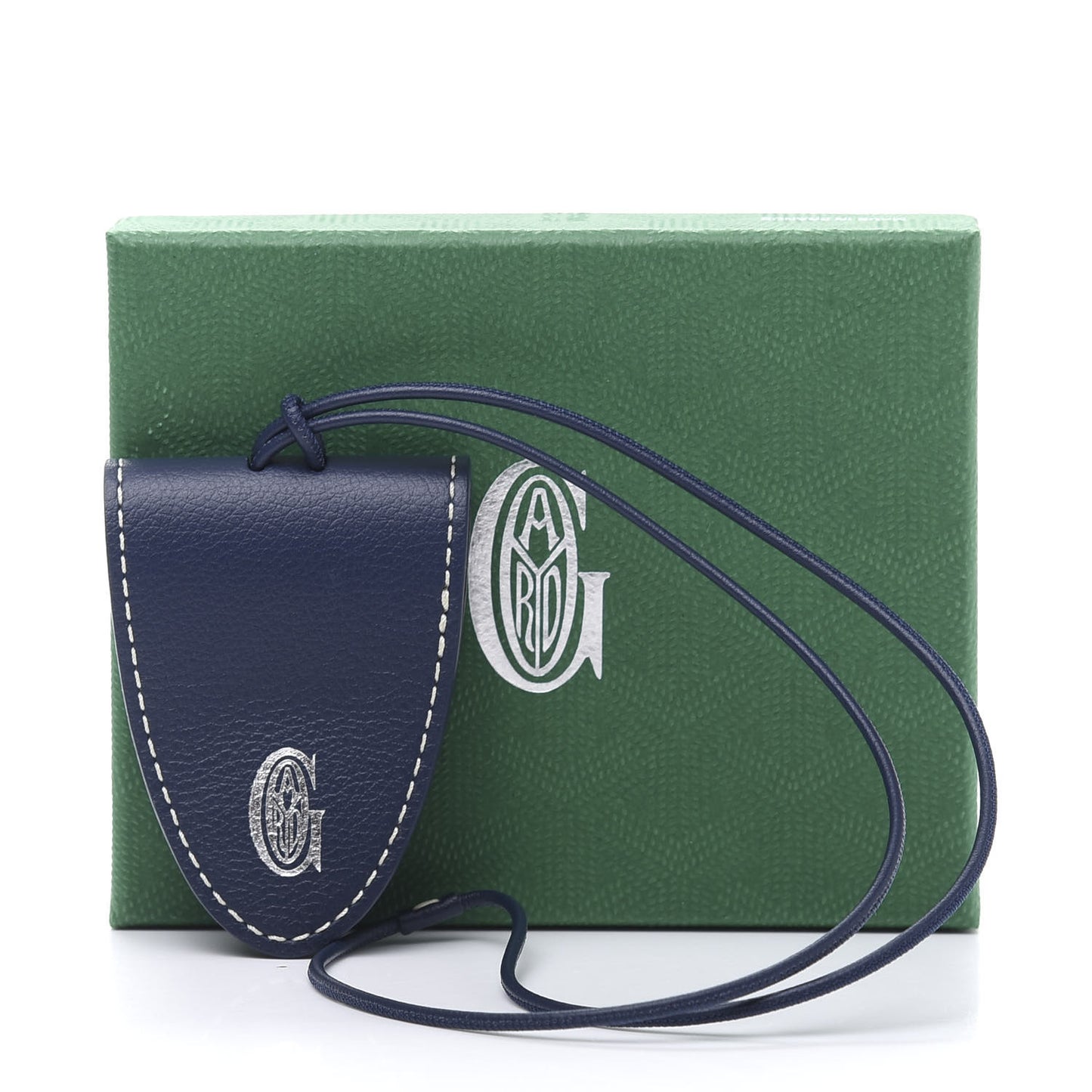 Calfskin Bag Clip Navy