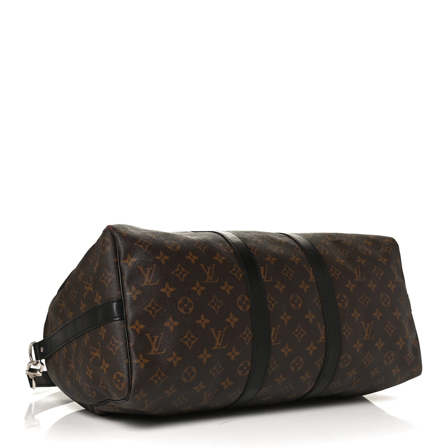 Louis Vuitton Monogram Macassar Keepall Bandouliere 45 4 of 17
