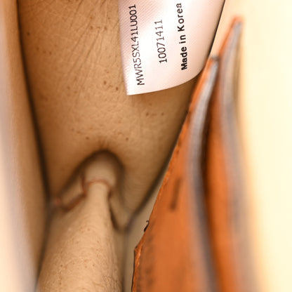 MCM Visetos Mini Rabbit Crossbody Bag Blue Multicolor 8 of 15