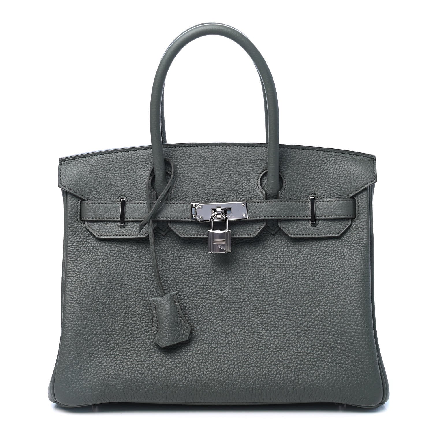 Hermes Togo Birkin 30 Vert Amande 1 of 11