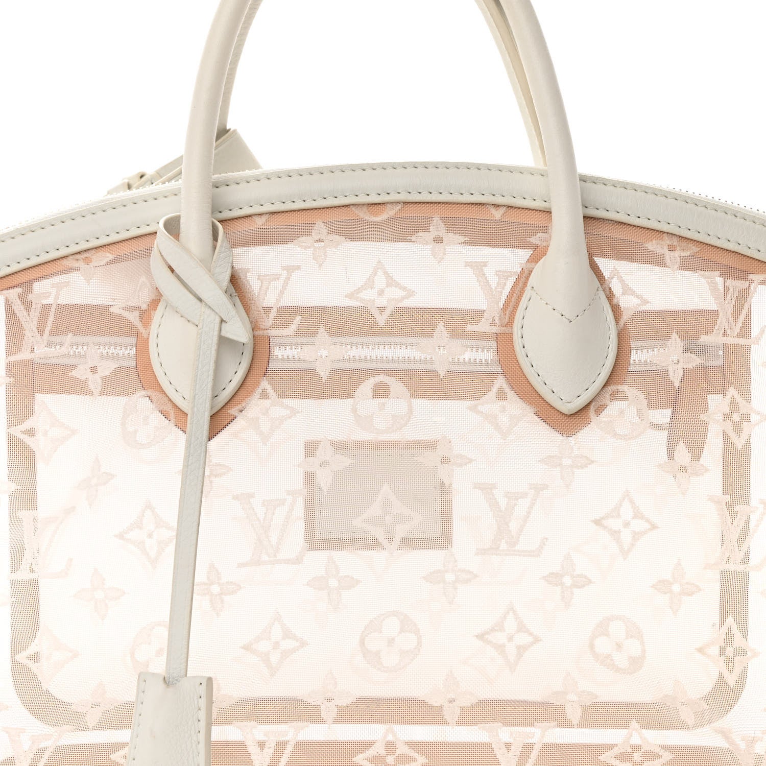 Louis Vuitton Monogram Transparence Lockit White 8 of 18