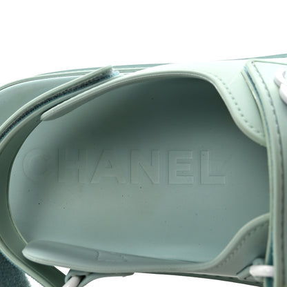 Chanel Rubber CC Dad Sandals 39 Light Blue 8 of 9