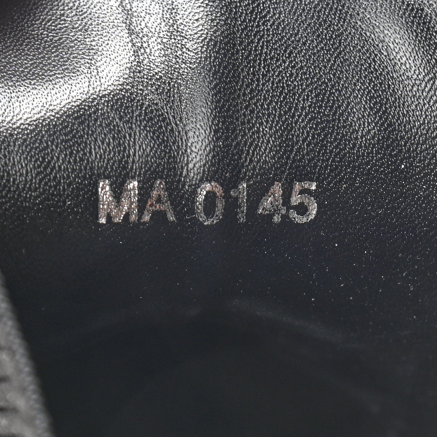 Calfskin Pointed Flat Boots 37 Black
