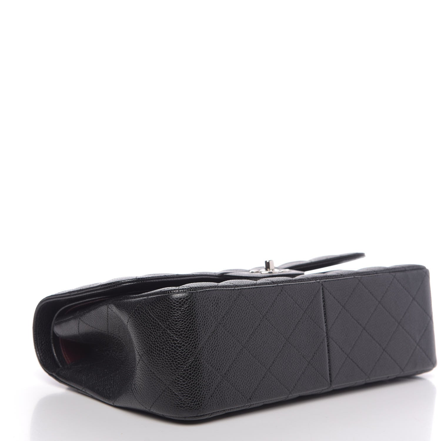 Chanel Caviar Quilted Jumbo Double Flap Black 5 of 12
