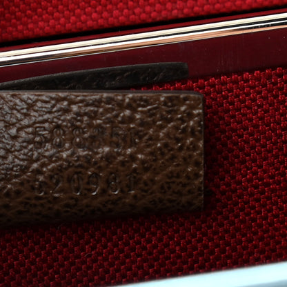 Gucci GG Supreme Monogram Globe-Trotter Beauty Case Brown 7 of 10