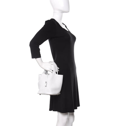Hermes Taurillon Clemence Picotin Lock 18 PM White 2 of 10