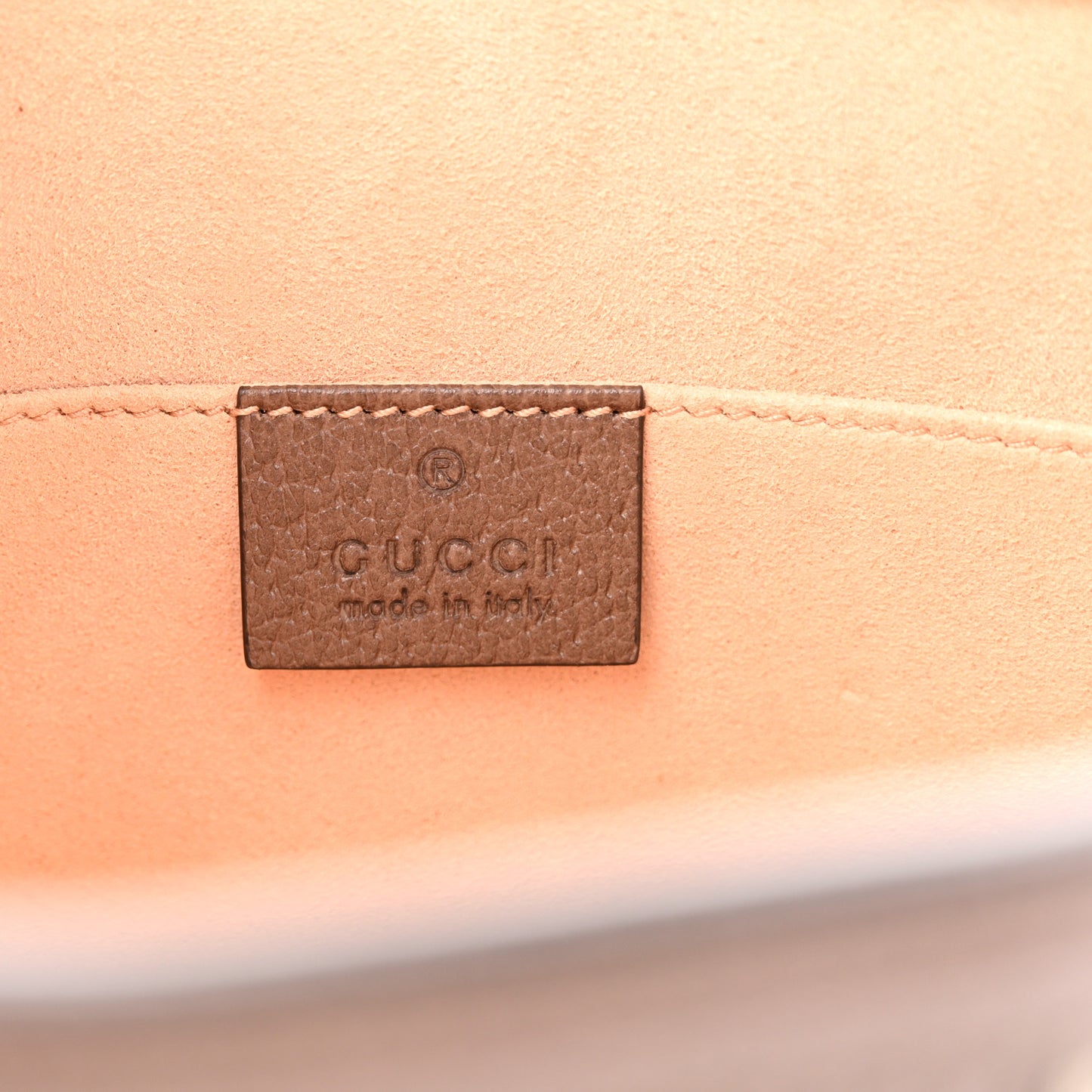 GG Supreme Monogram Web Ophidia Pouch Brown
