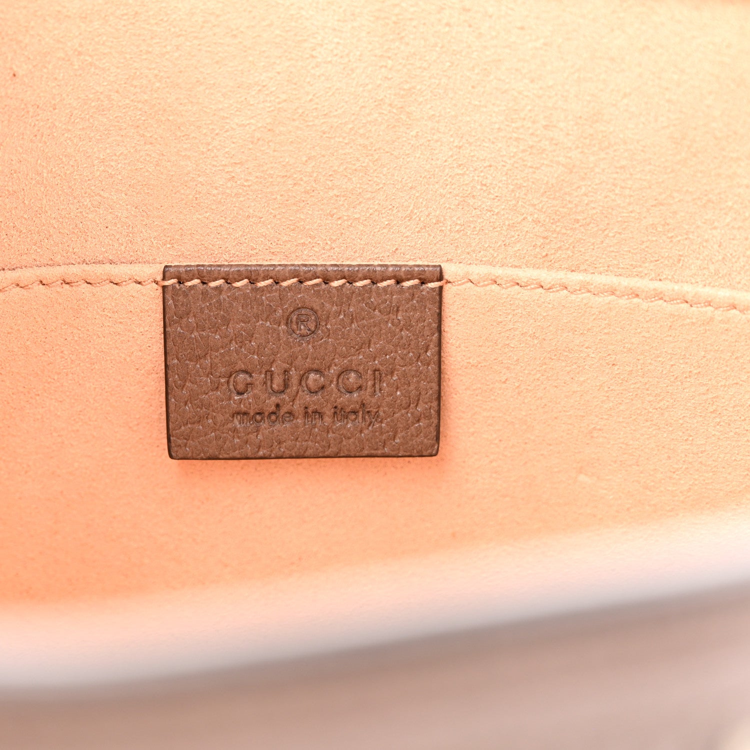 Gucci GG Supreme Monogram Web Ophidia Pouch Brown 6 of 9