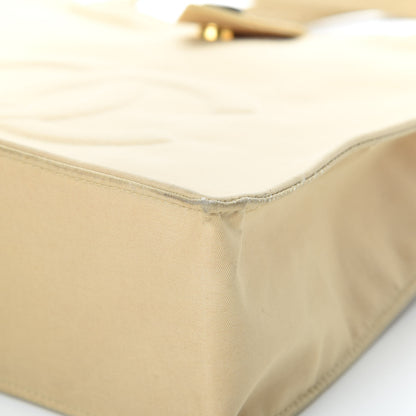 Chanel Canvas CC Tote Beige 11 of 15