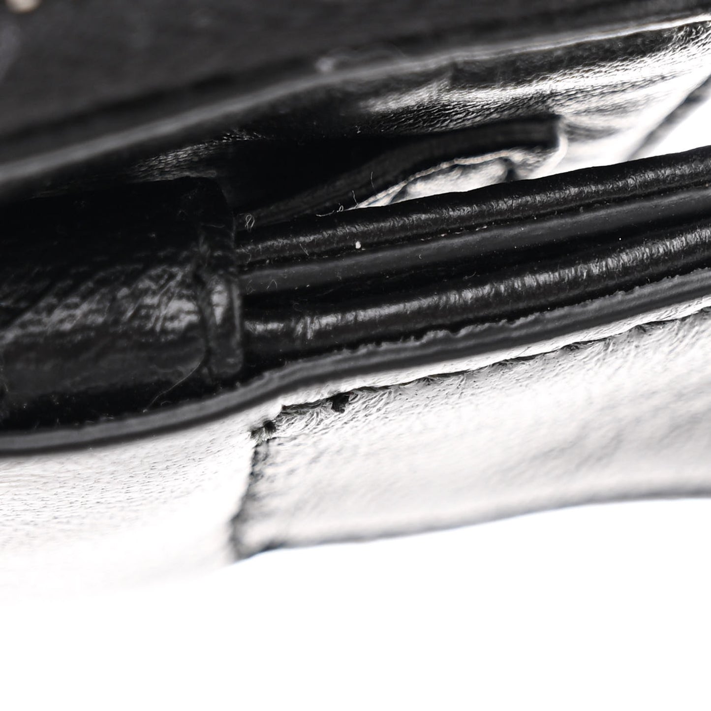 Nappa Antique Small Re-Edition 2001 Two Handle Crossbody Bag Black