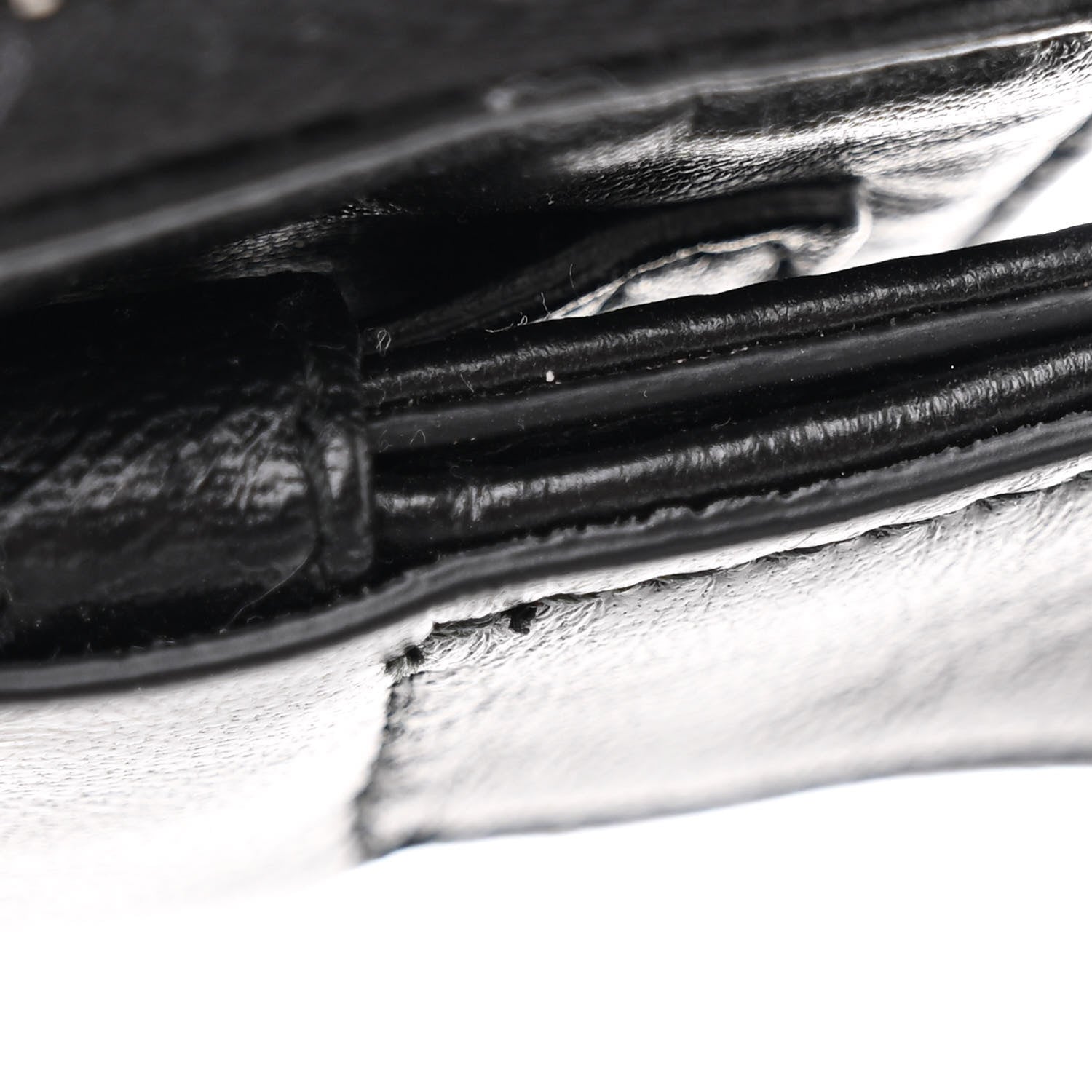 Prada Nappa Antique Small Re-Edition 2001 Two Handle Crossbody Bag Black 13 of 15