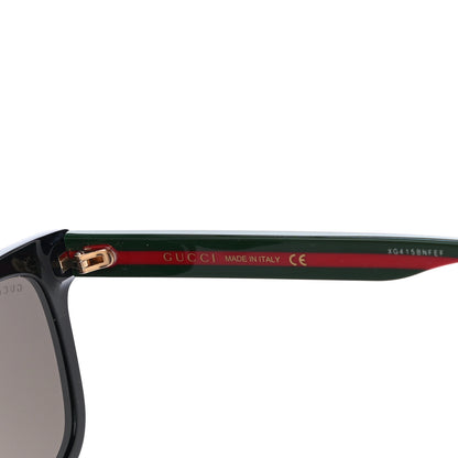 Gucci Square Eye GG Web Sunglasses GG0417SK Black 6 of 7