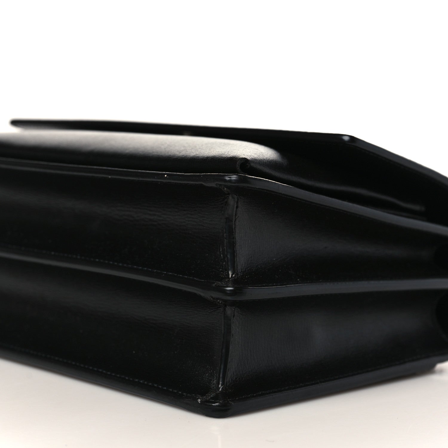 Saint Laurent Calfskin Medium Monogram Sunset Black 9 of 9