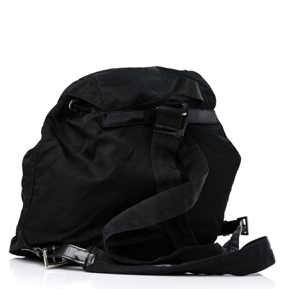 Prada Nylon Vela Medium Backpack Black 3 of 14