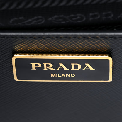 Prada Saffiano Medium Galleria Double Zip Tote Black 6 of 15