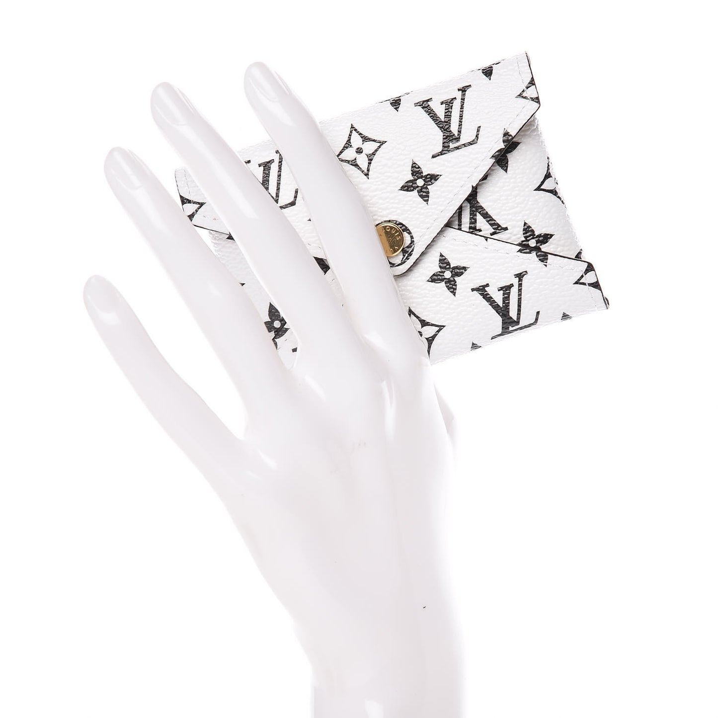 Monogram Giant Small Kirigami Pochette Insert White