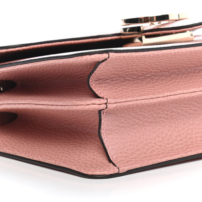 Gucci Dollar Calfskin Small Interlocking G Shoulder Bag Soft Pink 8 of 9