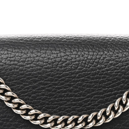 Gucci Calfskin Mini Dionysus Chain Wallet Black 10 of 13
