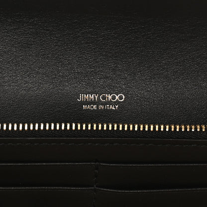 Jimmy Choo Snakeskin Emmie Clutch Blue 6 of 9