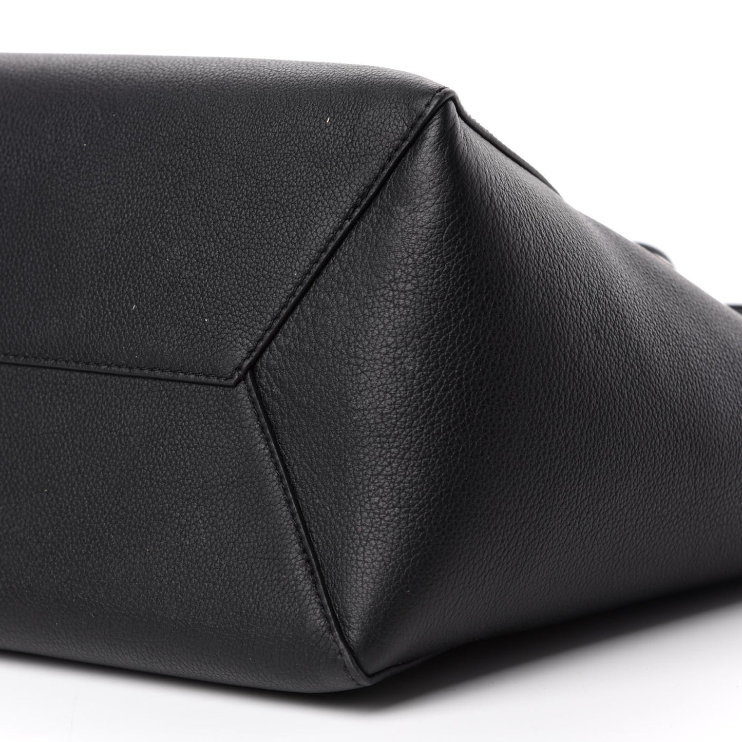 Calfskin Lockme Cabas Black