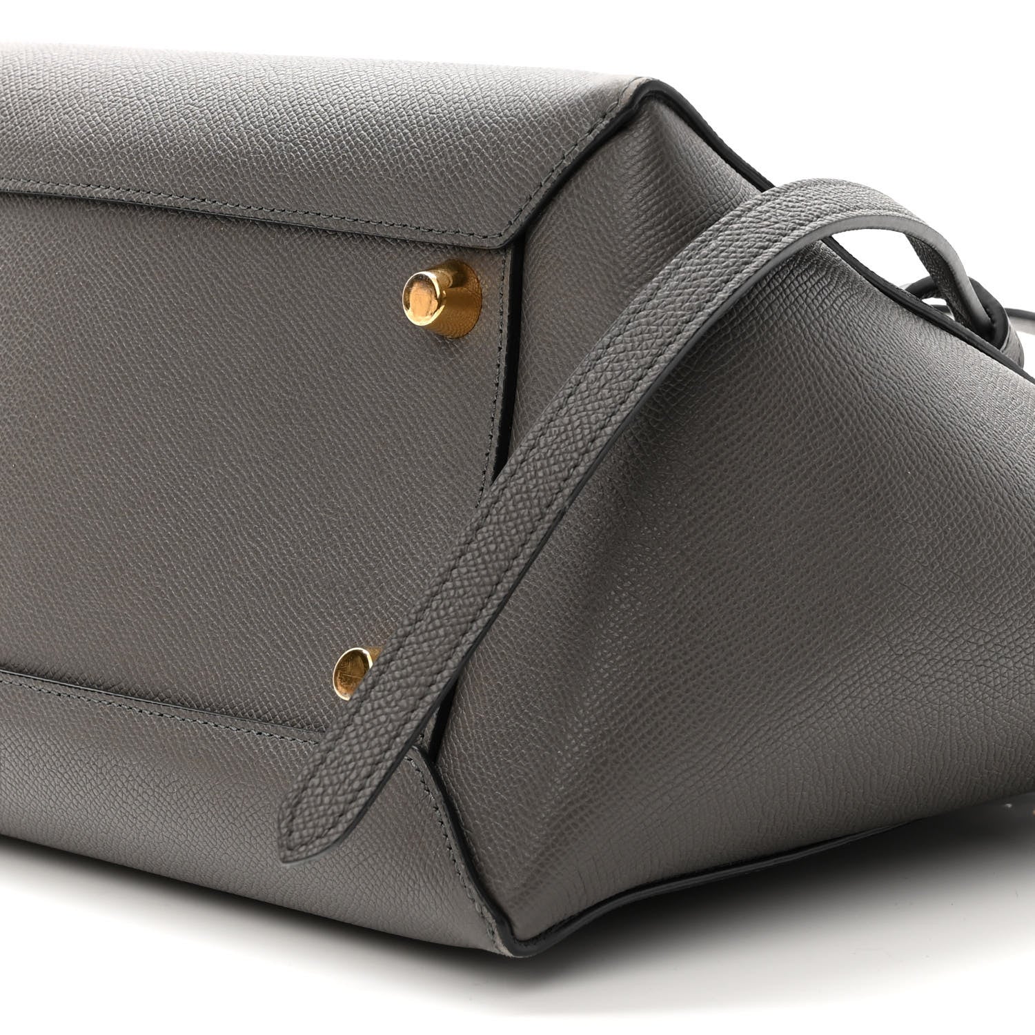 Celine Grained Calfskin Mini Belt Bag Grey 9 of 11