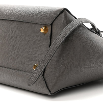 Celine Grained Calfskin Mini Belt Bag Grey 9 of 11