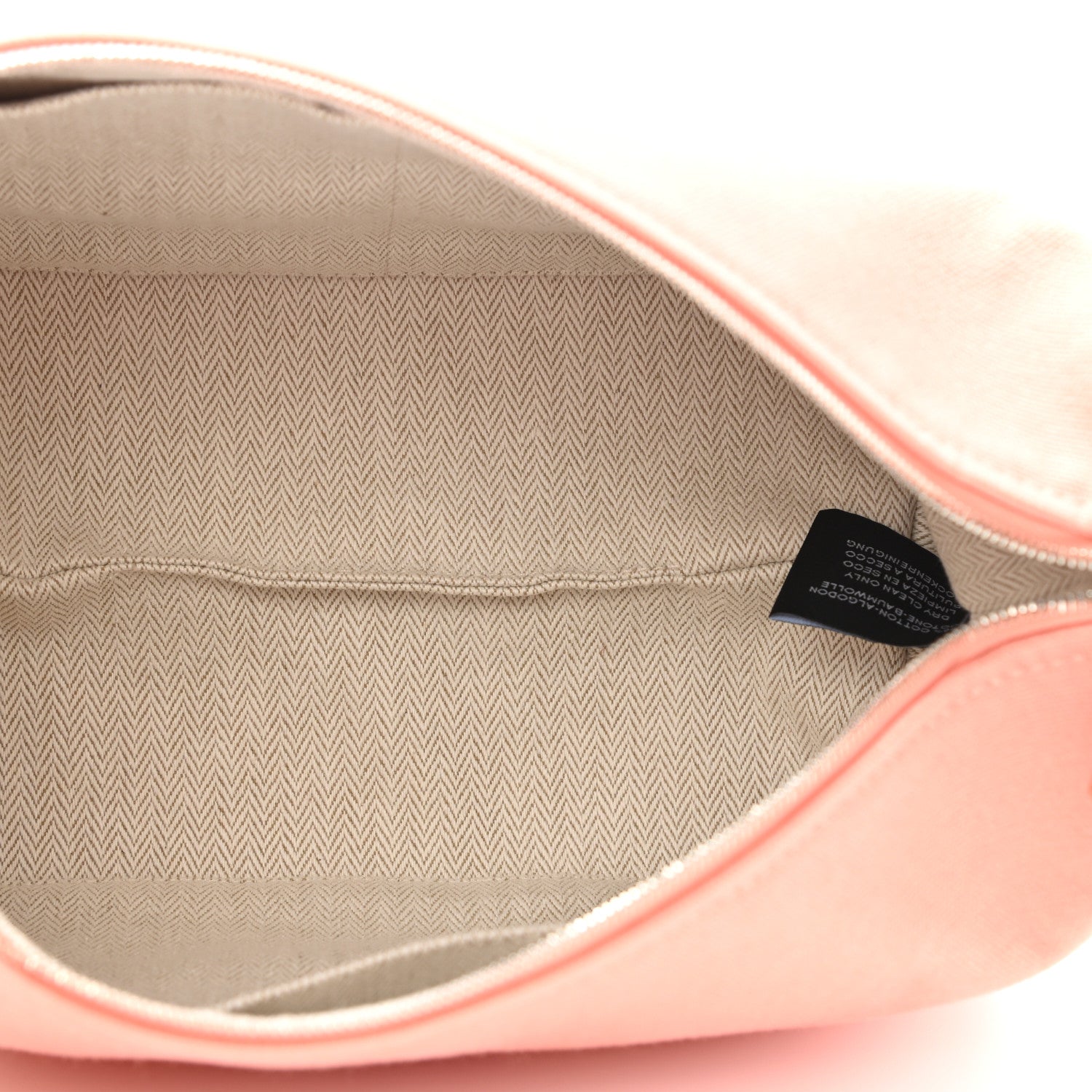 Hermes Canvas Small Bride-A-Brac Pouch Goyave 5 of 6