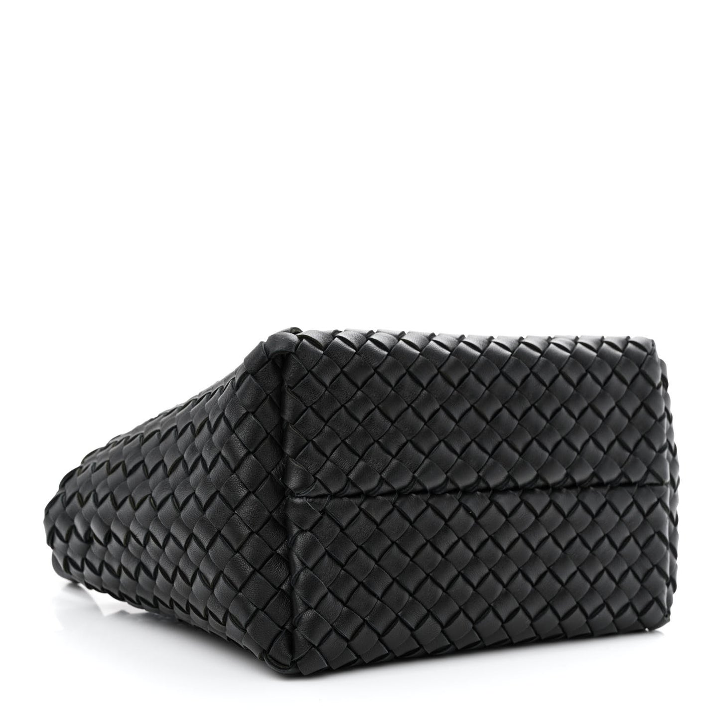 Nappa Intrecciato Mini Cabat Black