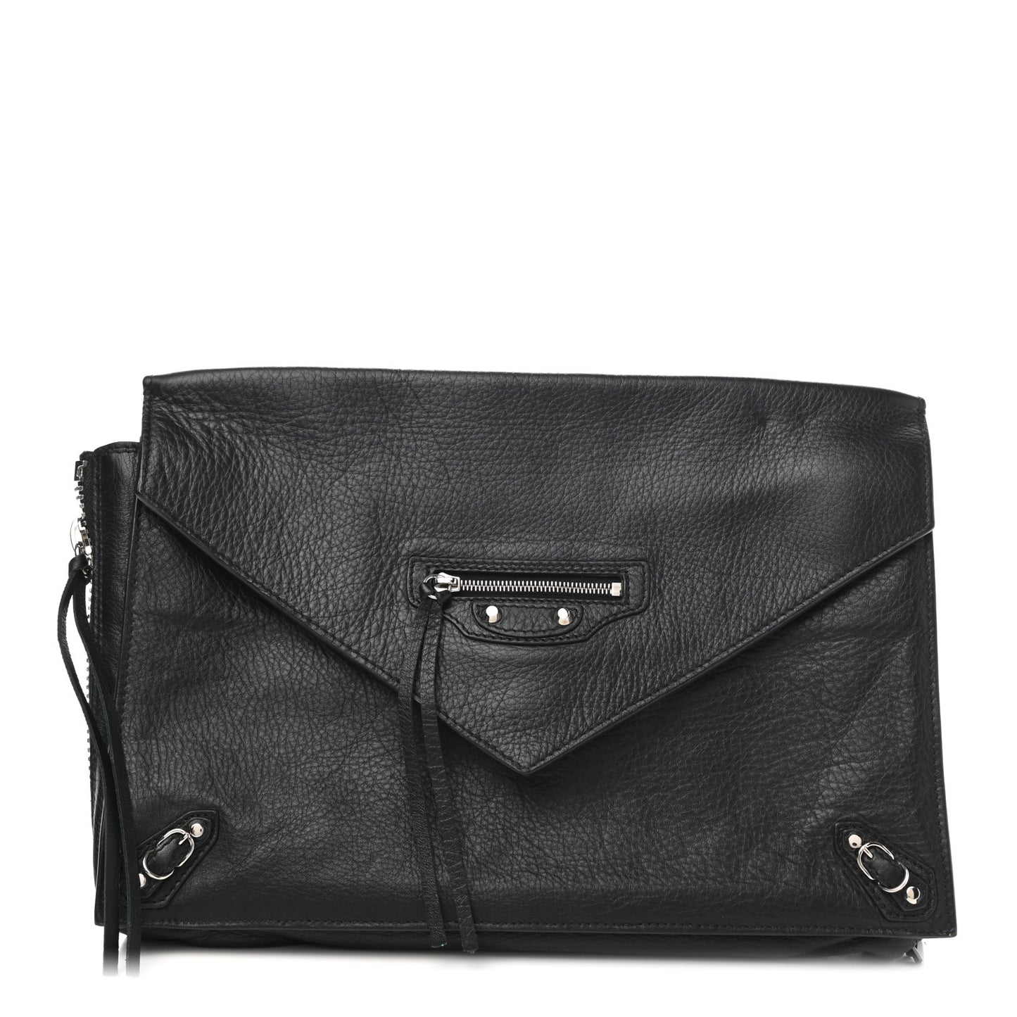 Veau Papier Sight Clutch Black