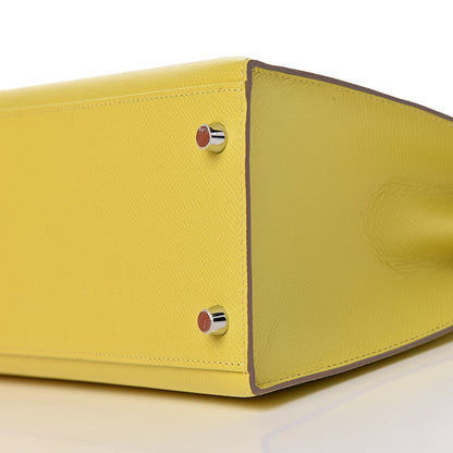 Hermes Epsom Kelly Sellier 28 Lime 33 of 37