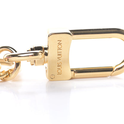 Louis Vuitton Resin Wood Vivienne Trunk Bag Charm Key Holder Pink 3 of 5