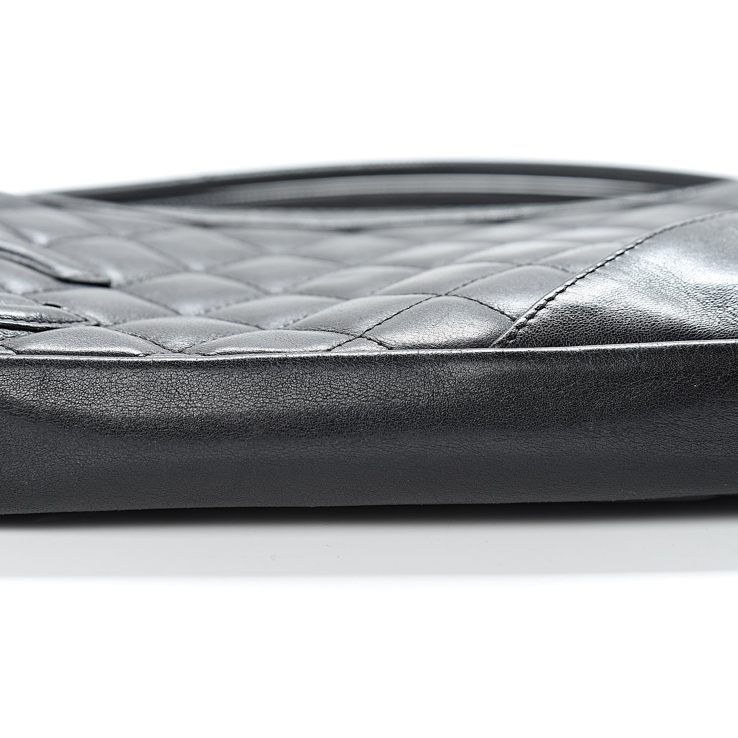 Chanel Calfskin Quilted Cambon Pochette Black 15 of 15