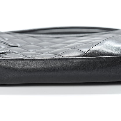 Chanel Calfskin Quilted Cambon Pochette Black 15 of 15