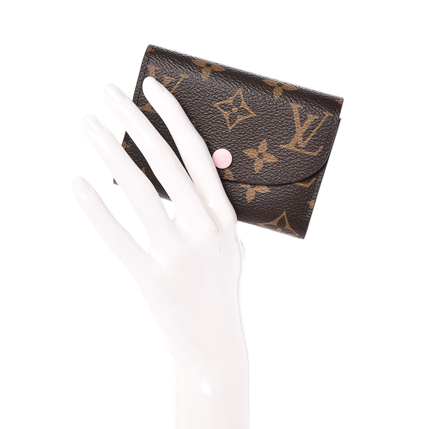 Monogram Rosalie Coin Purse Rose Ballerine