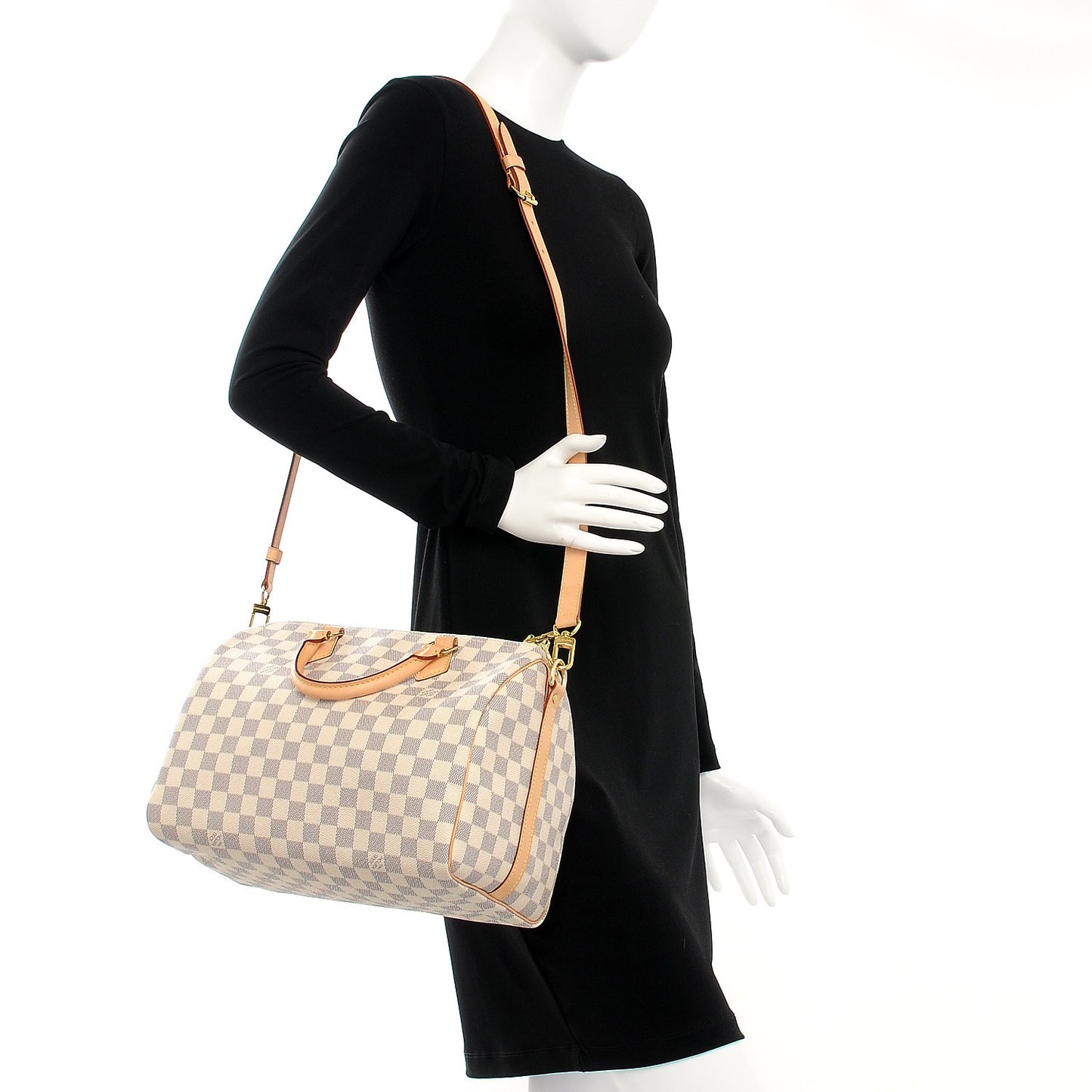 Damier Azur Speedy Bandouliere 30