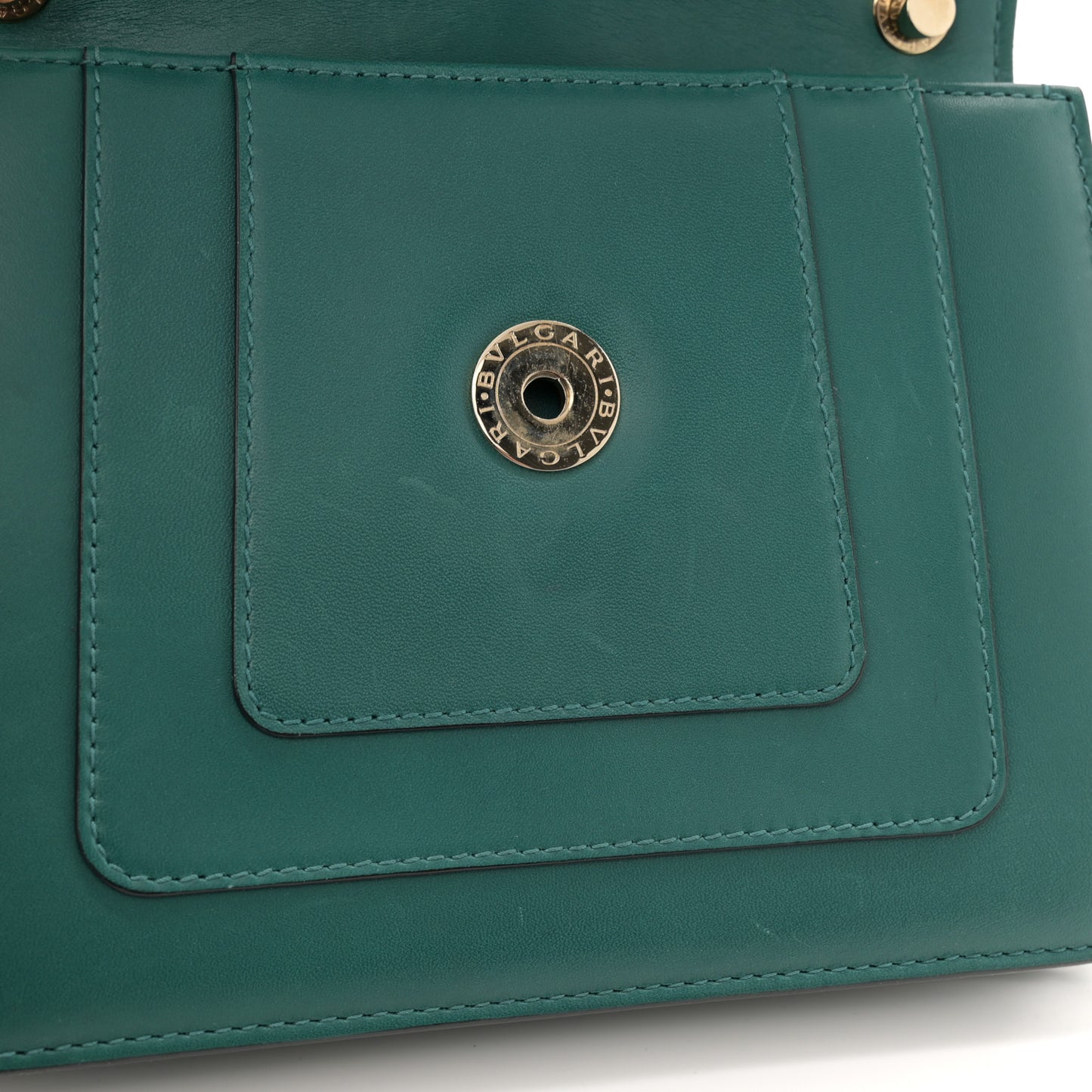Calfskin Serpenti Forever Crossbody Bag Emerald Green