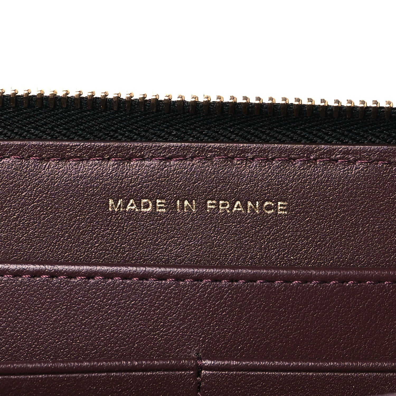 Chanel Caviar Quilted Large Gusset Zip Around Wallet Black 7 of 11