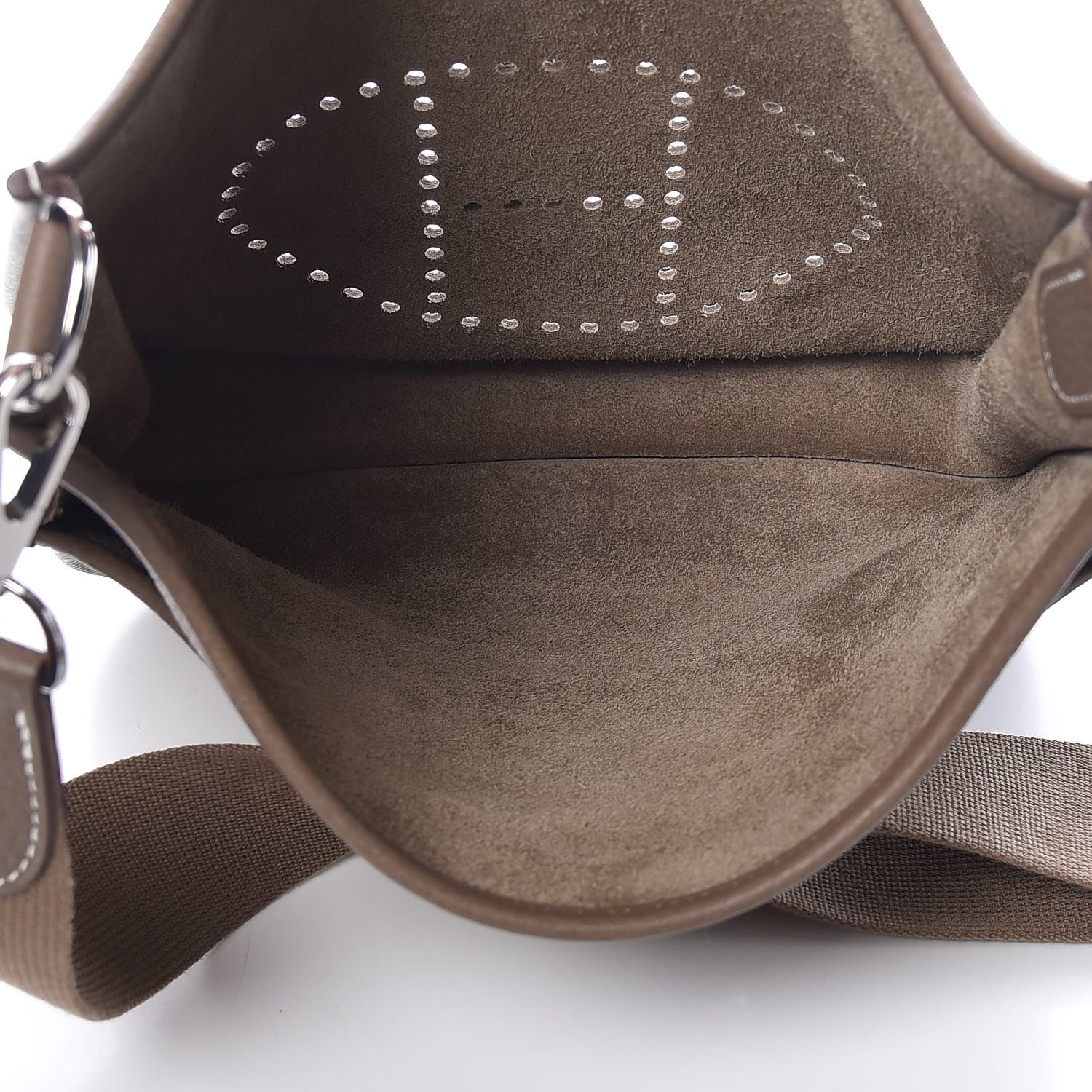 Hermes Taurillon Clemence Evelyne III PM Etoupe 5 of 10