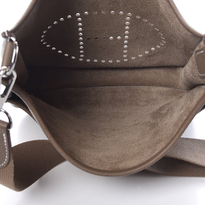 Hermes Taurillon Clemence Evelyne III PM Etoupe 5 of 10