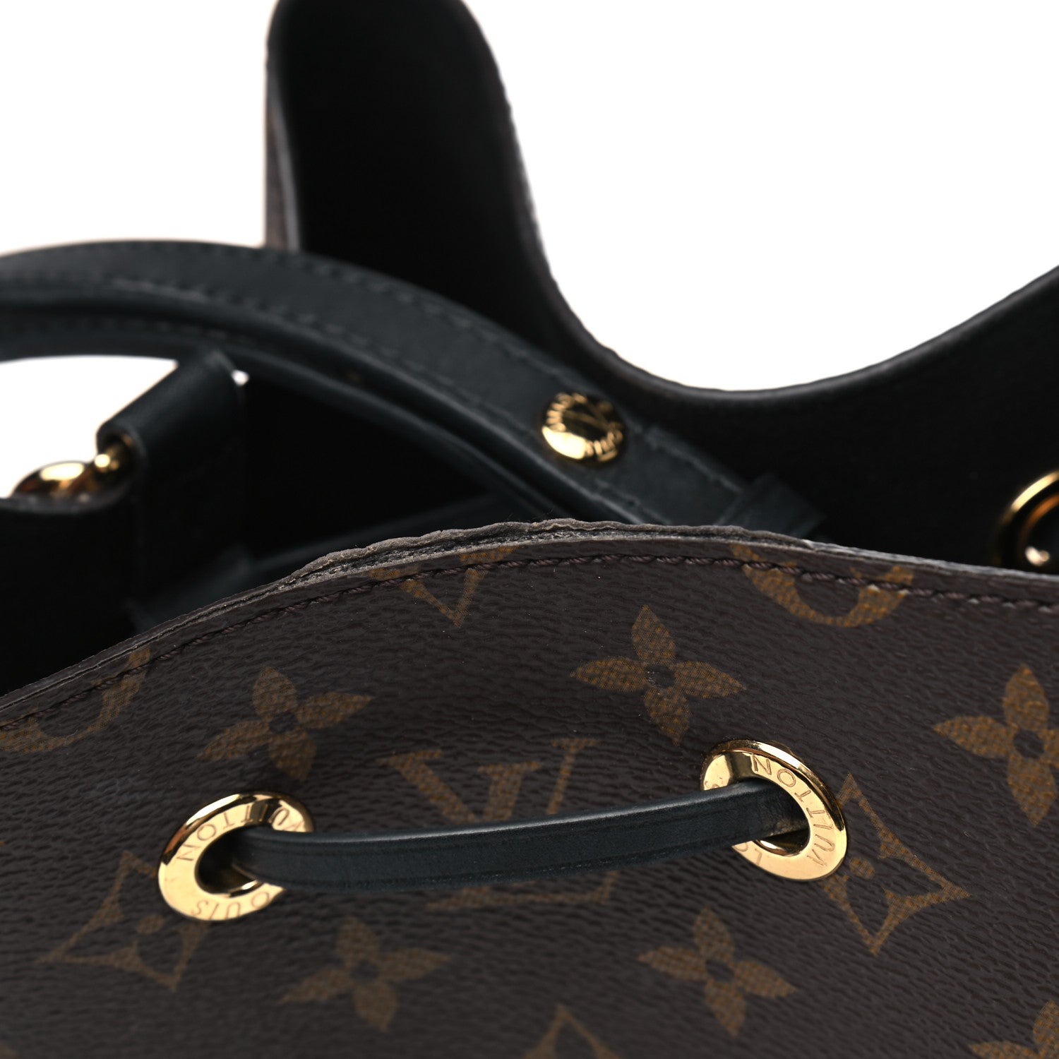Louis Vuitton Monogram Neonoe MM Black 7 of 10