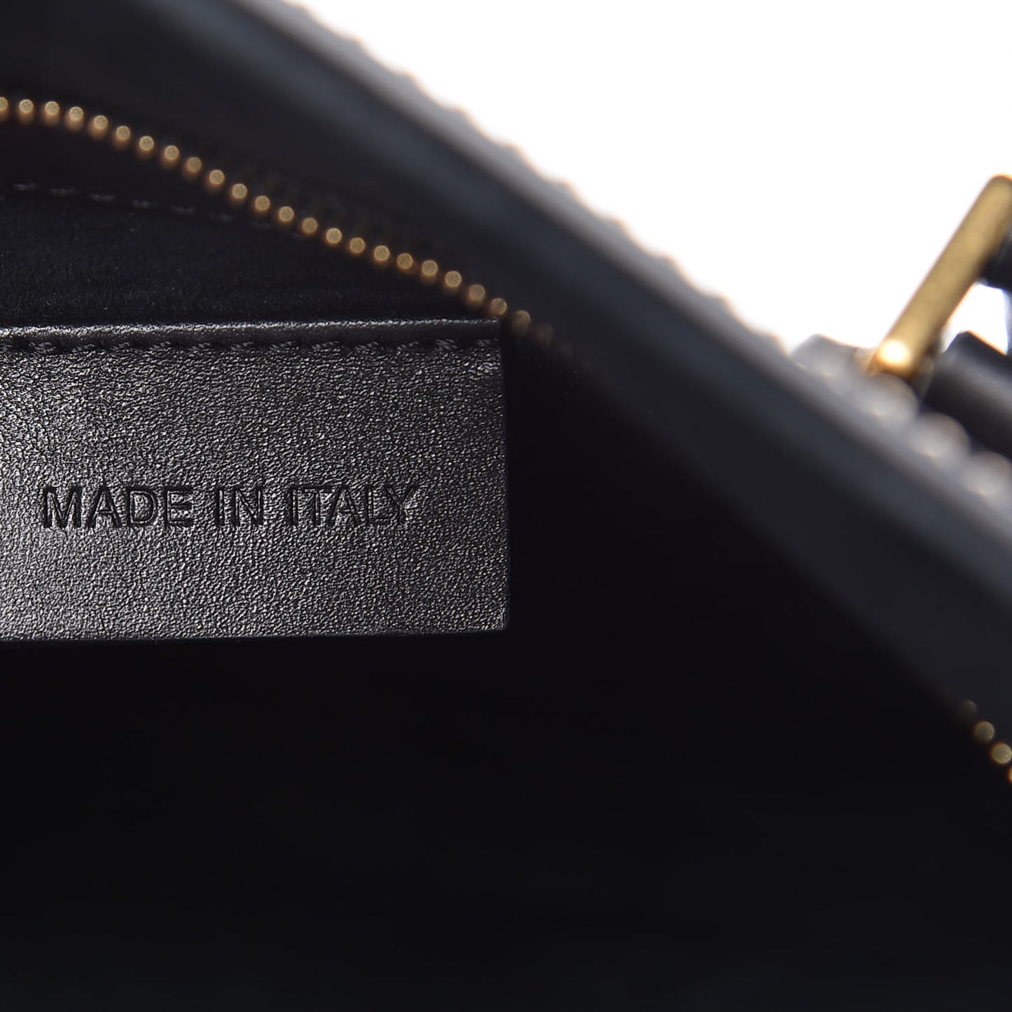 Calfskin Studded Large Heroine Black