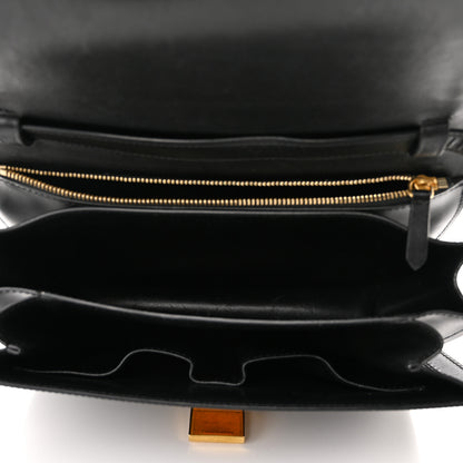 Celine Box Calfskin Medium Classic Box Flap Bag Black 5 of 13