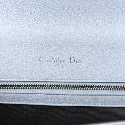 Christian Dior Grained Calfskin Small Diorama Flap Bag Sky Light 8 of 12