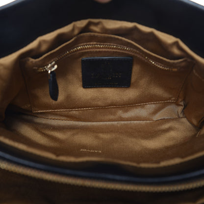 Lanvin Lambskin Quilted Small Sugar Shoulder Bag Black 8 of 19